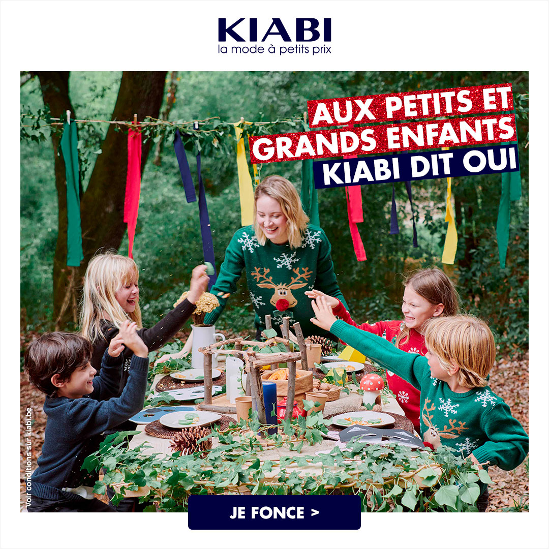 Aux petits et grands enfants, Kiabi dit oui