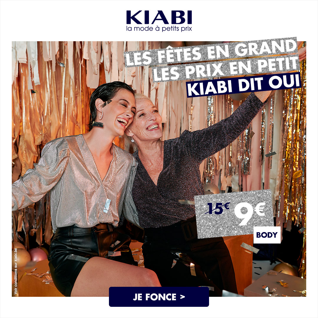 Les fêtes en grand, les prix en petit, Kiabi dit oui